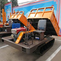 吉林松原履带自卸运输车定制3吨履带式自卸车生产厂家