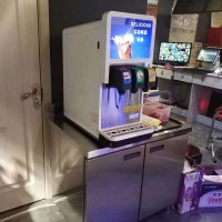 饮品店三阀可乐机安装汉堡店可乐机供应百事可乐机