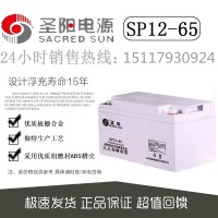 圣阳SP12-65铅酸蓄电池12V65AH电瓶价格报价