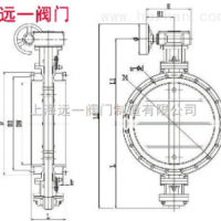 手动耐磨尘气蝶阀MD343S-1