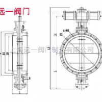 气动耐磨尘气蝶阀MD643S-1