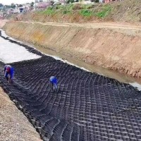 山西 河道边坡防护网 高速边坡种植固土蜂巢格室