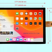 10.1寸竖屏800*1280分辨率MIPI/LVDS接口