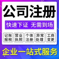 上海代注册公司记账报税