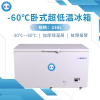 英鹏-60℃超低温冰箱-卧式236升-BC-60DW236L
