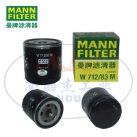 MANN-FILTER曼牌滤清器机油滤芯W712/83M