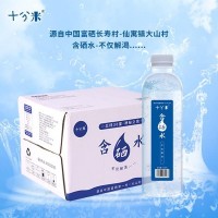 十分米含硒水饮用水商务会议专用家用便捷瓶装水矿泉水