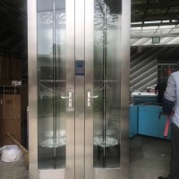 不锈钢内窥镜储存柜玻璃柜门