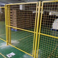 车间仓库隔离网工厂设备围栏铁丝网移动护栏防护网工厂隔断网