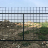 双边丝高速公路护栏网厂区院墙圈地栅栏铁钢丝网围栏网