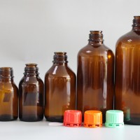 化工玻璃瓶 广口棕色化工瓶定制