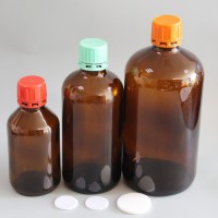 大容量棕色化工瓶 低硼硅化工玻璃瓶加工
