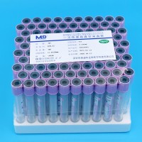 紫色管帽EDTA-K3抗凝PET真空采血管_抽血管_血常规管