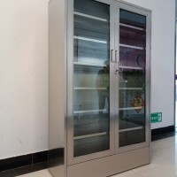 不锈钢西药柜医用治疗柜带锁储物文件柜