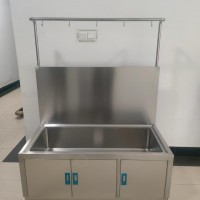 不锈钢无缝焊接双层制作拖把清洗池