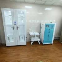 微电脑数显储镜柜内镜挂镜柜双门高分子内胆