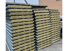 钢结构厂车间厂房墙板定做彩钢岩棉复合板厂家