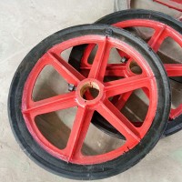 2米固定天轮  矿用提升设备 操作灵活便利