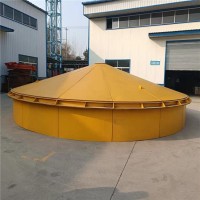 立井防爆门 铸铁 立井井口保护矿井 可自动打开