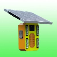新疆雷达感知声光报警器 太阳能声光预警灯报价